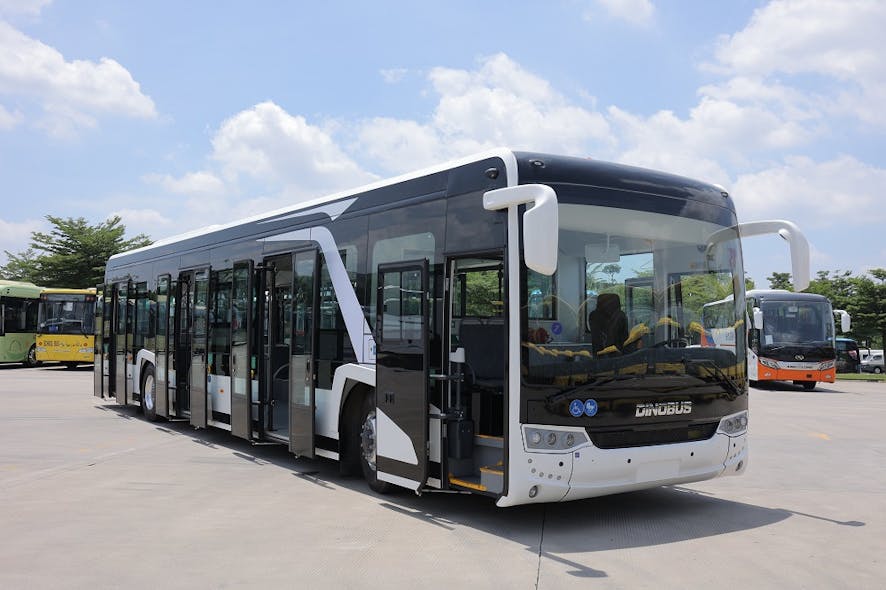 Fully Electric Airport Apron Busses Help Reach European Green Deal Targets