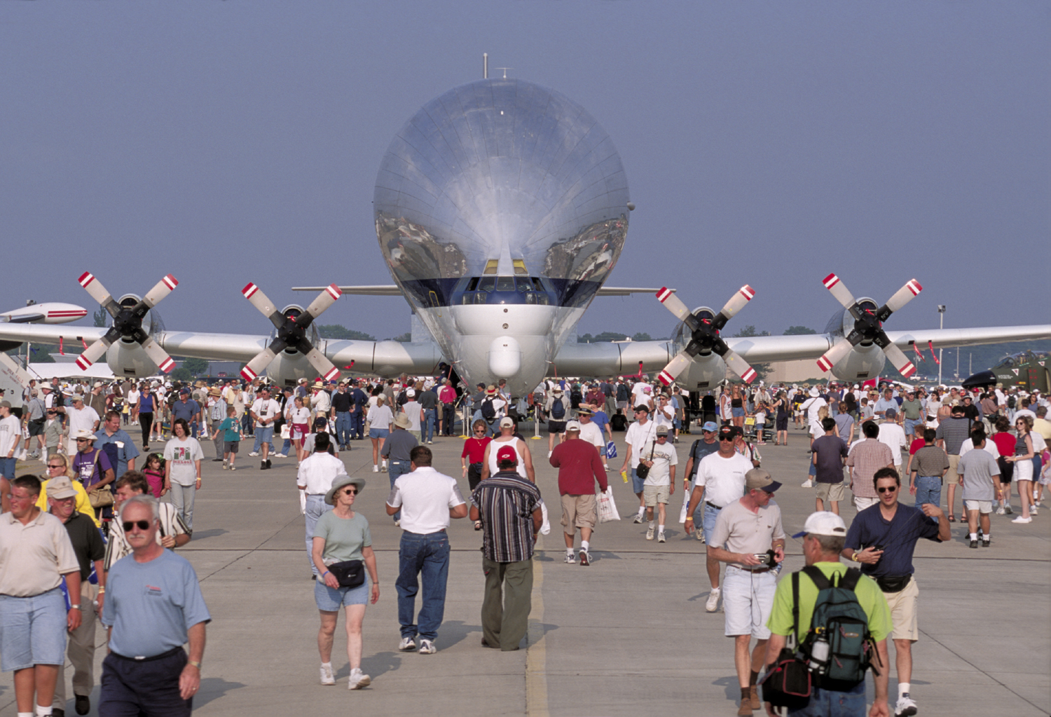 NASA's Super Guppy at EAA AirVenture Oshkosh 2000
