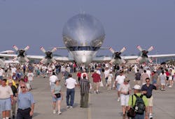 NASA's Super Guppy at EAA AirVenture Oshkosh 2000 NASA's Super Guppy at EAA AirVenture Oshkosh 2000