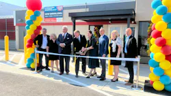 Pictured L to R: Thomas McIntyre, ACAA Board Member; Cara Ciminillo, Executive Director, Trying Together; Sam DeMarco, Allegheny County Councilman; Rich Fitzgerald, Allegheny County Executive; Christina Cassotis, Chief Executive Officer Allegheny County Airport Authority; David Roger, President, Hillman Foundation; Lisa Naylor, Chief Human Capital Officer, Allegheny County Airport Authority; Sean Sondreal, Chief Business Development Officer, Learning Care Group