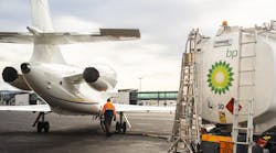 Air Bp Refuels A Business Jet