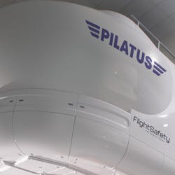 Flight Safety Pilatus Pc 24 Fs1000 Simulator