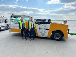 Marcin Klejdys, logistics director and Pawel Golan, procurement manager Marcin Klejdys, logistics director and Pawel Golan, procurement manager