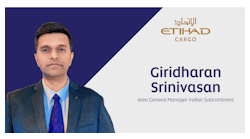 Giridharan Srinivasan, Etihad Cargo