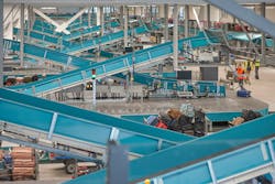 The baggage handling system upgrade will allow Zurich Airport to meet the latest security standards, improve reliability and expand its capacity. The baggage handling system upgrade will allow Zurich Airport to meet the latest security standards, improve reliability and expand its capacity.