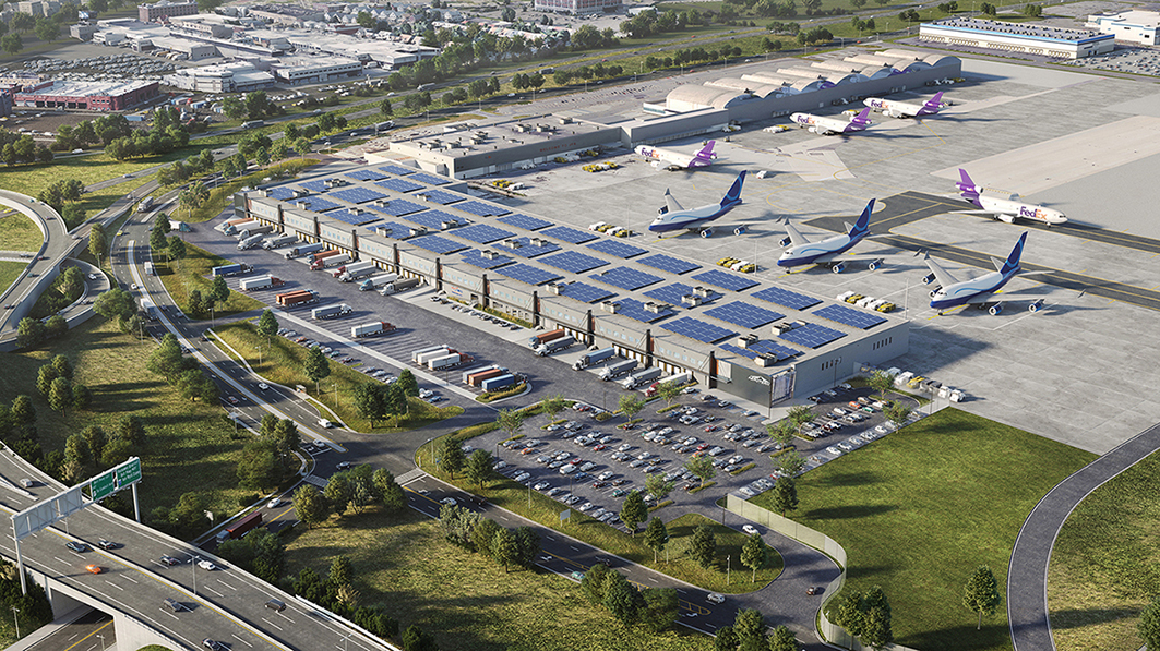 An Artist Impression Of How The New Wfs Cargo Terminal In New York Jfk Will Look When It Opens In Q1 2025