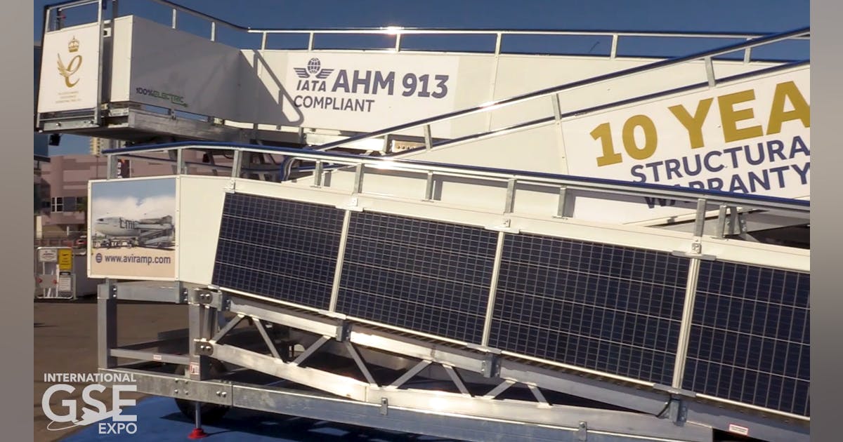 Aviramp's New Solar Powered Ramp System | Aviation Pros