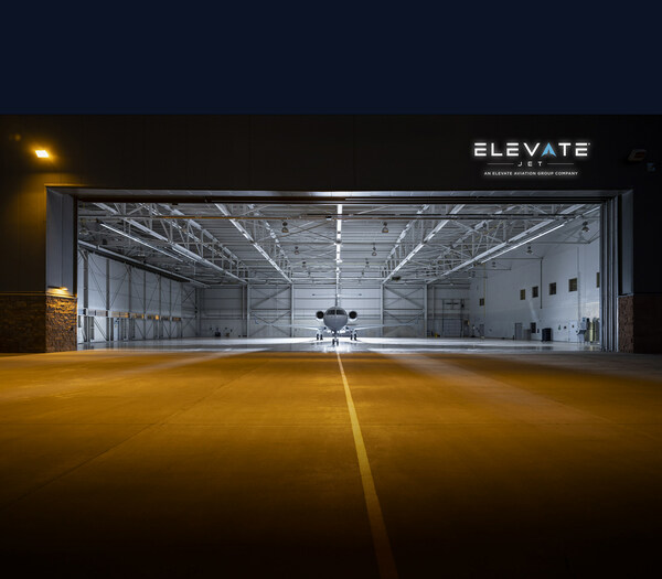 Elevate Jet's managed aircraft headquarters in Salt Lake City, Utah.