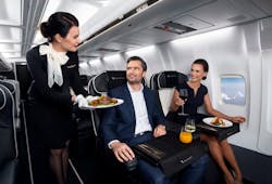 Enhancing The Culinary Experience Of Fine Dining In Private Charter Aircraft At 35,00
