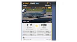 Klas Jet Conducting Emergency Flights From Israel