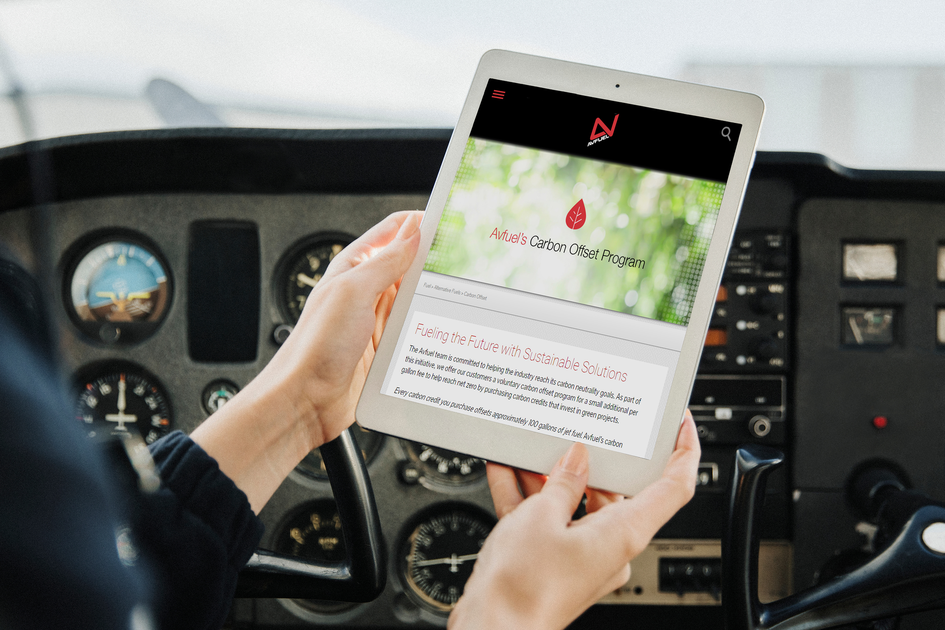 Photo 2 To Accompany Avfuel Introduces Avfuel Zero