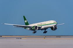 Saudia Cargo Aircraft New Livery