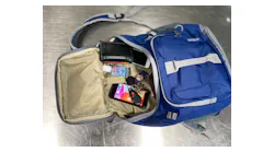 It is important to ensure that there are no prohibited items in carry-on bags.