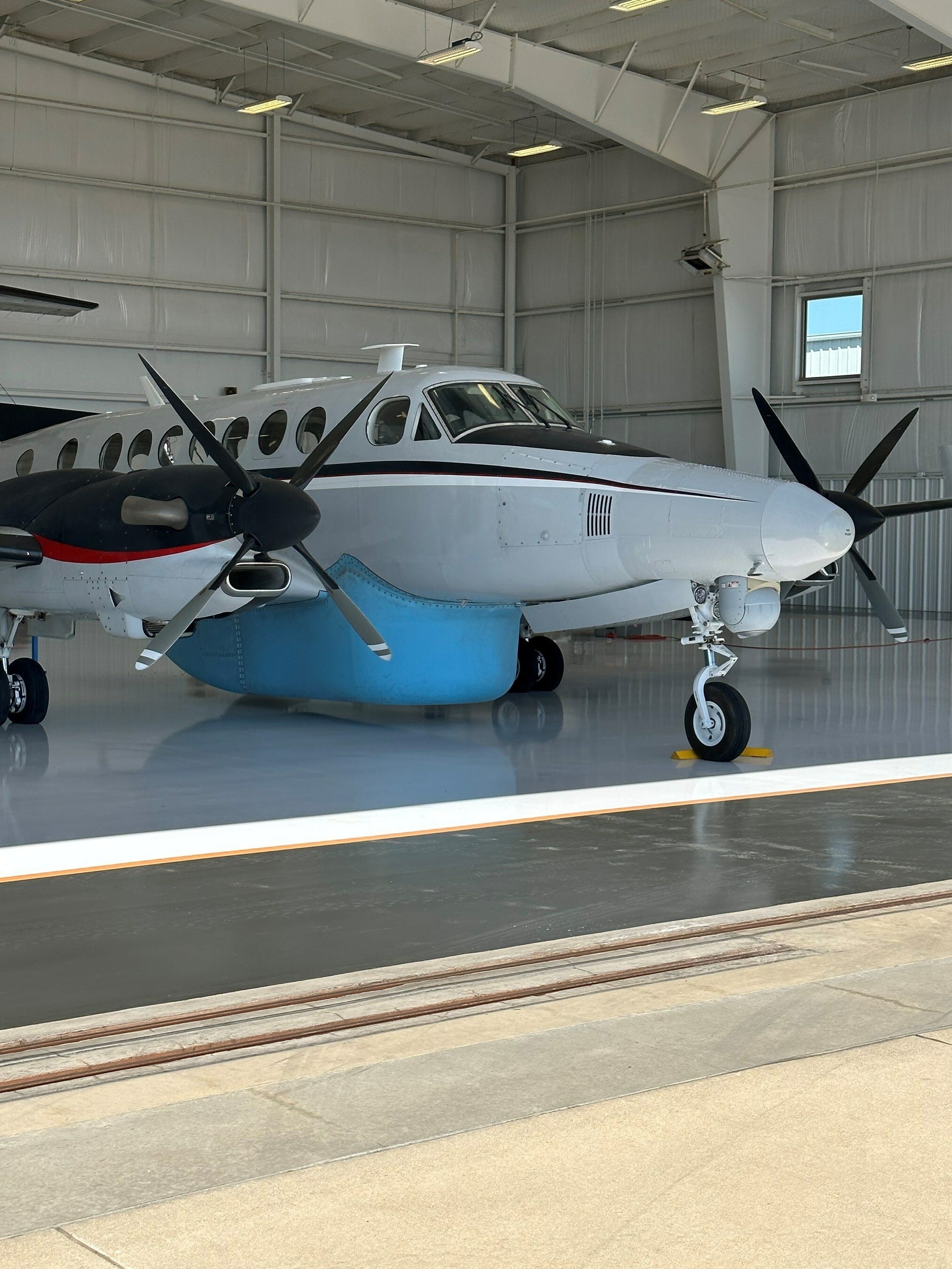 Butler National subsidiary obtains FAA approval for King Air with extended nose bay and 'whale pod.'