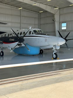 Butler National subsidiary obtains FAA approval for King Air with extended nose bay and 'whale pod.' Butler National subsidiary obtains FAA approval for King Air with extended nose bay and 'whale pod.'