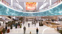 New International Terminal renderings at IAH.