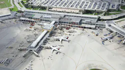 Aerial view of RSW terminal area.