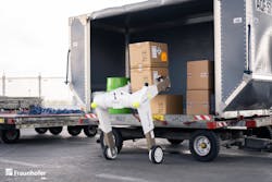 The evoBOT is capable of adaptive load pickup made possible by its arms. It can handle hazardous goods, transport parcels for longer recurring distances and more. The evoBOT is capable of adaptive load pickup made possible by its arms. It can handle hazardous goods, transport parcels for longer recurring distances and more.
