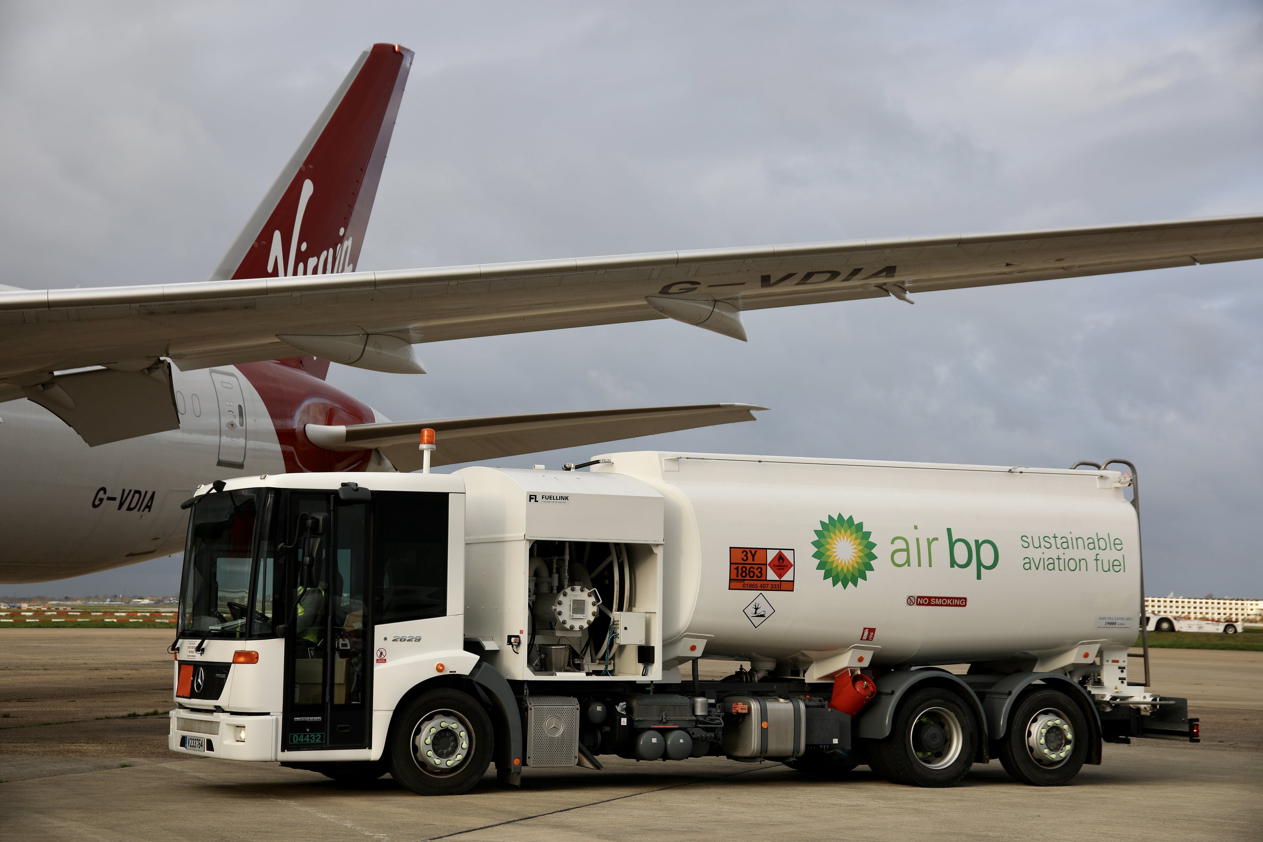 Air BP fueled the first ever 100 percent SAF transatlantic flight by a commercial airline.