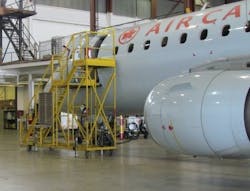 Aircraft Entry Stand (Fixed Height Crew Access) Aircraft Entry Stand (Fixed Height Crew Access)