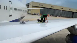 The MSA Safety WinGrip Vacuum Anchor helps users to safely perform their job hands-free. This system is ideal as a maintenance tool for line or base maintenance tasks and can be used both inside or outside without being restricted by aircraft location.
