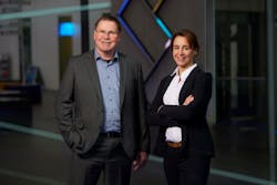 Dirk Gladiator, left, and Martina Schikorr and have been appointed as managing directors of the joint venture allivate.