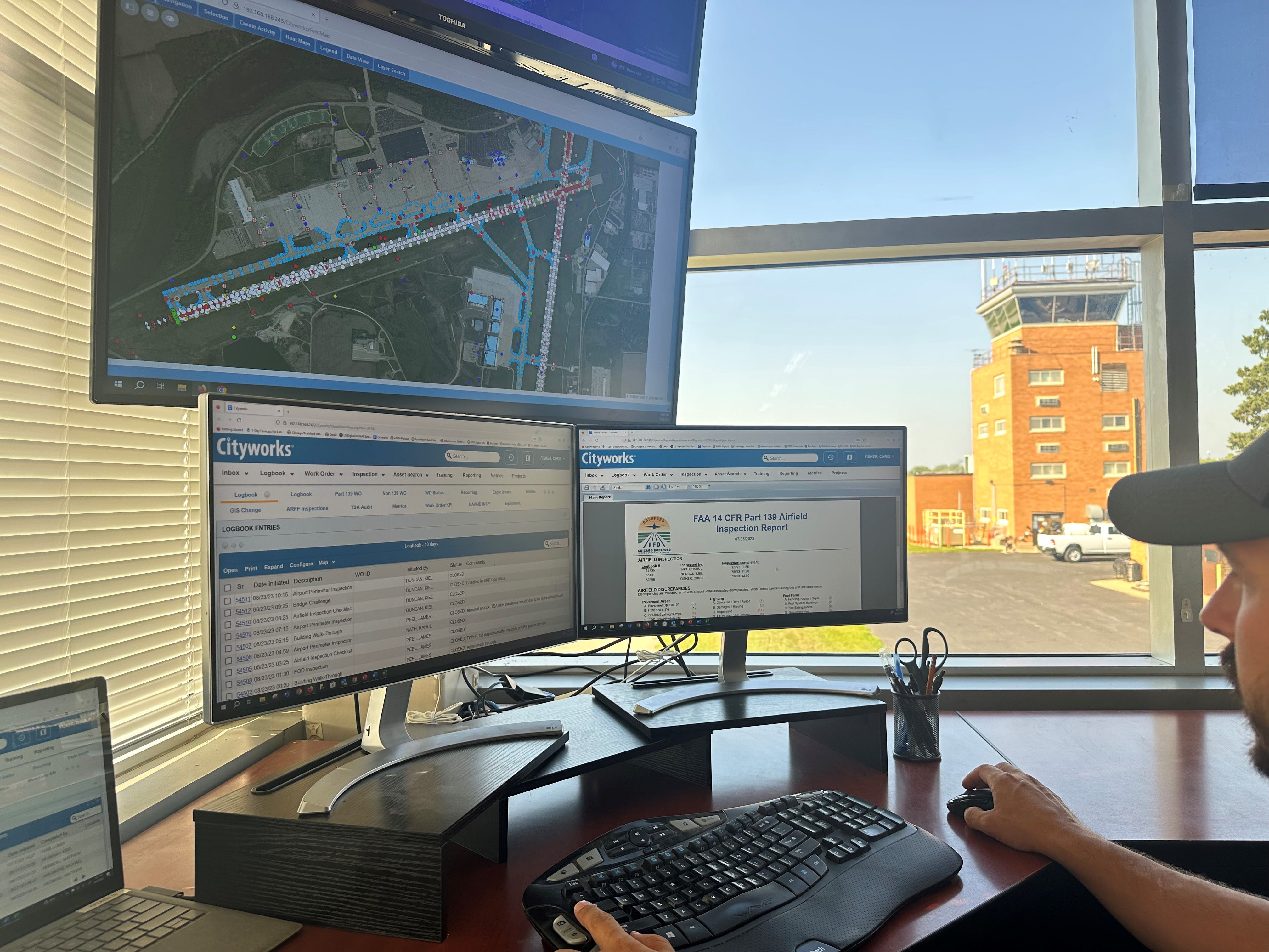 RFD can share daily reports and analysis with the FAA weeks before the scheduled inspection.