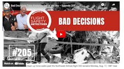 Bad Decisions Take Airplanes Out of the Sky -- Episode 205