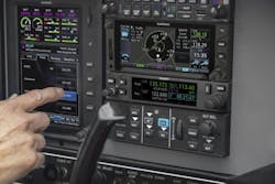 Garmin introduces new series of slimline COMM and NAV/COMM radios that feature frequency lookup, standby monitoring and more. Garmin introduces new series of slimline COMM and NAV/COMM radios that feature frequency lookup, standby monitoring and more.