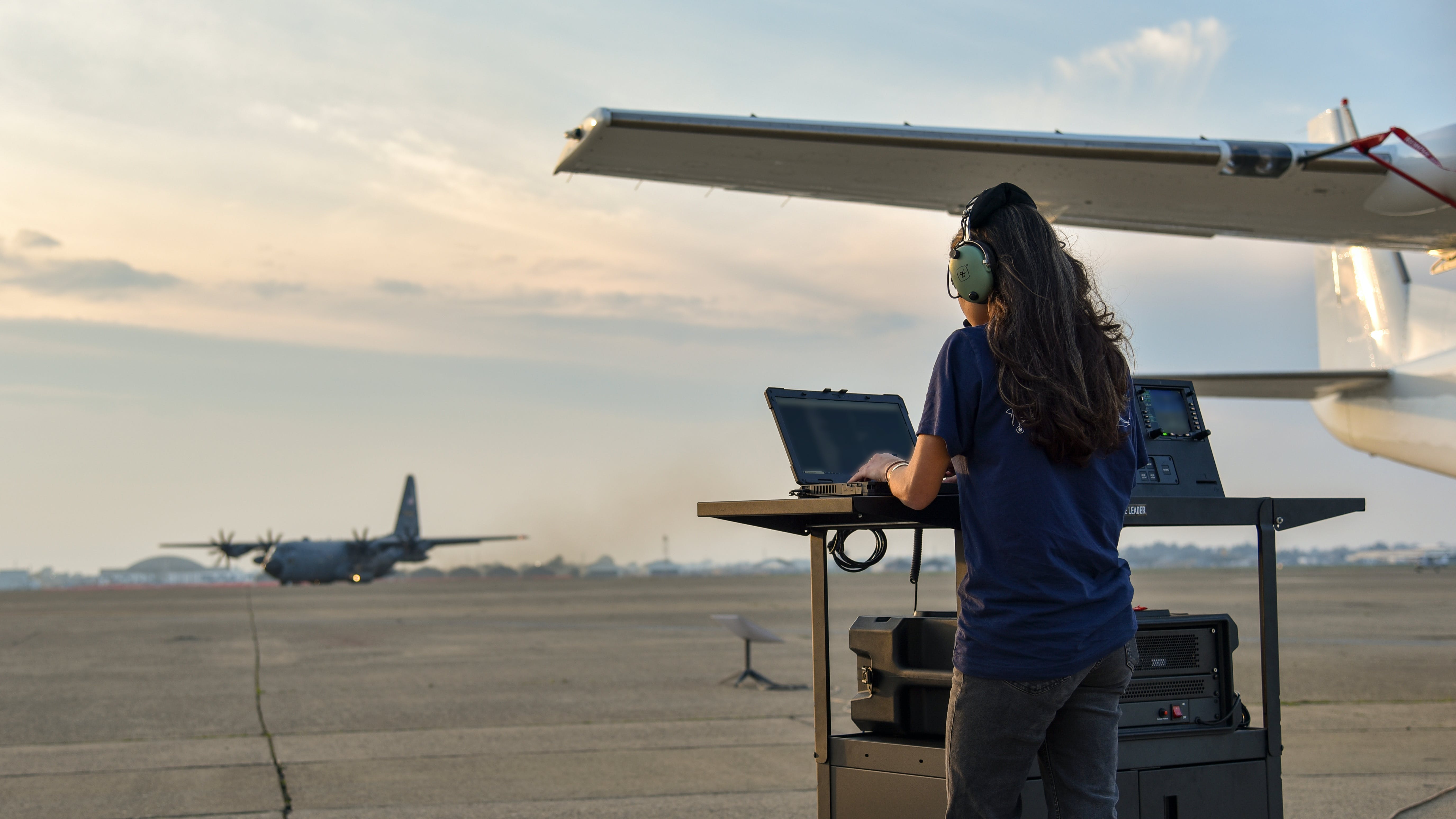 Reliable Robotics remotely operates a flight 120 miles away using a portable control station.