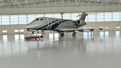 On February 9, a CL300 was pulled into Duncan Aviation's newly constructed hangar at its full-service facility in Battle Creek. Michigan. Just a few days prior, the new hangar at the company's Lincoln, Nebraska, headquarters was also put into use. On February 9, a CL300 was pulled into Duncan Aviation's newly constructed hangar at its full-service facility in Battle Creek. Michigan. Just a few days prior, the new hangar at the company's Lincoln, Nebraska, headquarters was also put into use.