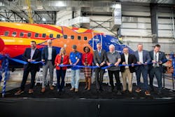 Southwest Airlines celebrates the completion of an expanded Technical Operations Facility in Phoenix. Southwest Airlines celebrates the completion of an expanded Technical Operations Facility in Phoenix.