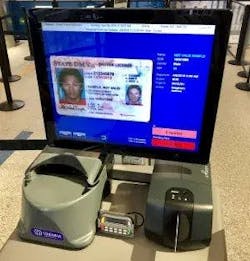 This screen indicates that this individual&rsquo;s driver&rsquo;s license is not valid.