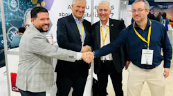 Pictured, from left to right, Tomas Moreira, Patricio Sepulveda , David Linford and Christian Rendel.