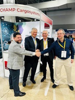 Pictured, from left to right, Tomas Moreira, Patricio Sepulveda , David Linford and Christian Rendel. Pictured, from left to right, Tomas Moreira, Patricio Sepulveda , David Linford and Christian Rendel.