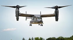 A CV-22 Osprey assigned to Air Force Special Operations Command prepares to land during an aerial demonstration at Wittman Regional Airport, Wis., July 30, 2021. With the various Air Force Special Operations Command aircraft and personnel in attendance at the demonstration, AFSOC brings specialized airpower and competitive advantage to the future warfighting environment. (U.S. Air Force photo by Senior Airman Miranda Mahoney)