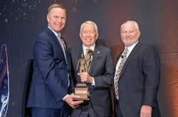 The 2024 R.A. &ldquo;Bob&rdquo; Hoover Award was given to aviation legend Russ Meyer, Jr., by the Aircraft Owners and Pilots Association (AOPA) on March 20,