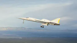 The inaugural flight of XB-1 marks a major milestone toward the return of supersonic travel.. The inaugural flight of XB-1 marks a major milestone toward the return of supersonic travel..