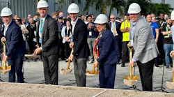 AAR CORP., a leading provider of aviation services to commercial and government operators, MROs, and OEMs, broke ground on its new maintenance, repair, and overhaul facility in Miami earlier today. More than 400 attendees gathered to celebrate the occasion, where AAR’s Chairman, President and CEO John M. Holmes expressed appreciation for the collaborative efforts that are making the expansion possible. United Airlines’ Vice President of Tech Ops – Heavy Maintenance James Crane, Miami International Airport Director and CEO Ralph Cutié, and Miami-Dade County Mayor Daniella Levine Cava also shared their enthusiasm for the project in prepared remarks. AAR’s new 114,000 square foot facility is being constructed adjacent to the Company’s existing hangar at Miami International Airport and will increase maintenance capacity at AAR’s airframe MRO by 33%. The new three-bay facility will support a dedicated narrow body maintenance commitment from United Airlines and create more than 200 jobs in Miami. Miami-Dade County has committed to reimbursing the cost of constructing the facility, which is expected to be operational in October of 2025. “As a leader in international passengers and cargo, MIA is one of the busiest and best mega airports in the country - and AAR’s significant infrastructure investment only advances our local aviation industry,” said Miami-Dade County Mayor Daniella Levine Cava. “This expansion will strengthen the robust training and repair programs AAR is known for and bring more than 200 new jobs to Miami-Dade County.” “The construction of this facility is an important step in AAR’s growth strategy that enables us to best serve our valued customers. We are enthusiastic that our expansion in Miami will create career opportunities and continue to strengthen the aviation industry in south Florida,” said Holmes. “I would like to extend special thanks to United, the Miami-Dade Board of County Commissioners, Miami International Airport, and all federal, state, and local partners.”