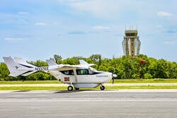 Ampaire&apos;s Electric EEL Arrives at Stinson-Mission Municipal Airport in San Antonio, Texas, to support the signing of a Memorandum of Understanding (MOU) with ARPA-e, the San Antonio International Airport, the University of Texas, and CPS Energy