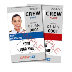 Dfw Airport Badge Example Airport Badging 101 | Aviation Pros