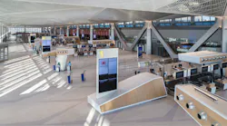 Interior of EWR Terminal A