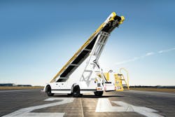 The SkyBelt represents Mallaghan’s first fully electric standard belt loader, expanding the company’s line of belt loading equipment that also includes the Bendibelt. The SkyBelt represents Mallaghan’s first fully electric standard belt loader, expanding the company’s line of belt loading equipment that also includes the Bendibelt.