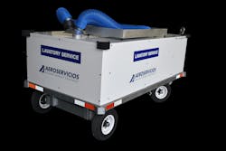Lavatory Service carts can be insulated to prevent liquids from freezing in cold weather.