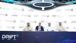 Joby Founder and CEO JoeBen Bevirt signed a multilateral agreement with three Abu Dhabi government departments to establish an electric air taxi ecosystem in the UAE. Joby Founder and CEO JoeBen Bevirt signed a multilateral agreement with three Abu Dhabi government departments to establish an electric air taxi ecosystem in the UAE.