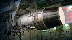 A Pratt & Whitney F100 engine.