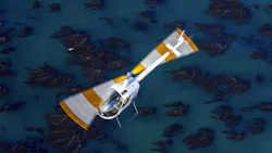 With the certification of the R22 symmetrical stabilizer, Robinson’s entire fleet of helicopters is now FAA-certified with the new empennage design. The approved configuration includes a symmetric horizontal stabilizer and tailcone, standard on all newly manufactured Robinson helicopters. With the certification of the R22 symmetrical stabilizer, Robinson’s entire fleet of helicopters is now FAA-certified with the new empennage design. The approved configuration includes a symmetric horizontal stabilizer and tailcone, standard on all newly manufactured Robinson helicopters.