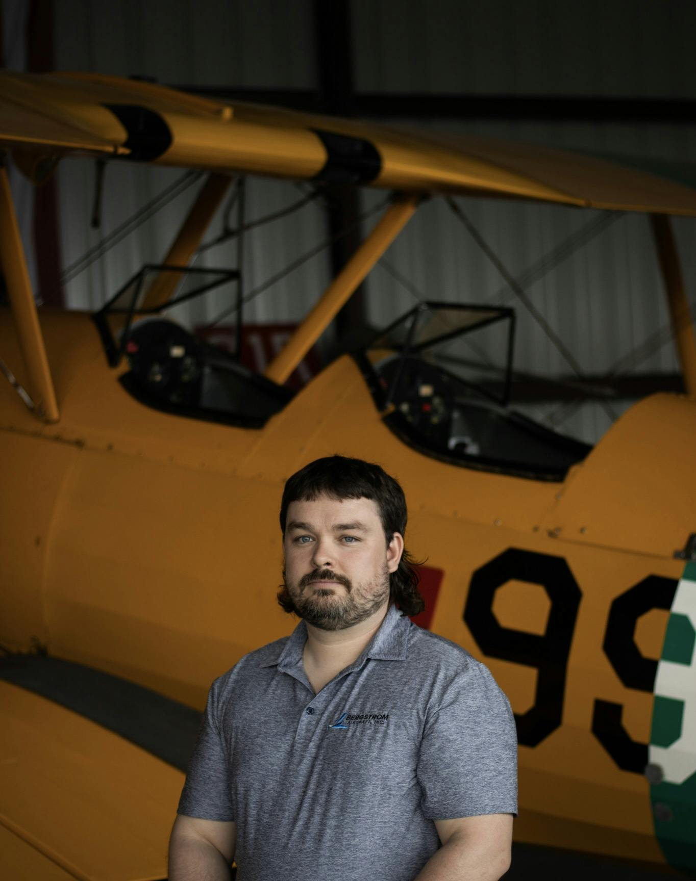 Ian W. Goben, Shop Maintenance Manager, Bergstrom Aircraft, Inc.