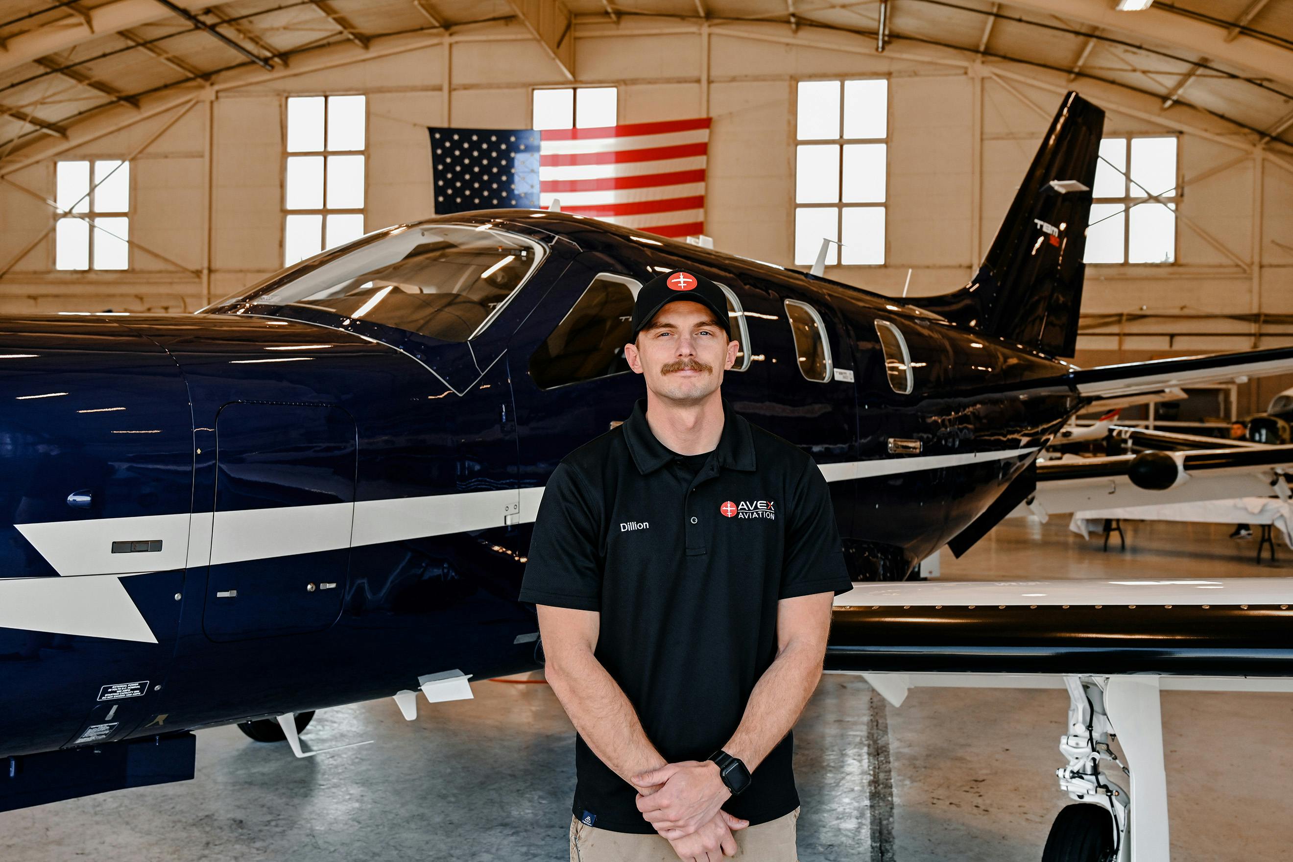 Dillion A. Brown, Lead A&amp;P Technician, Avex aviation