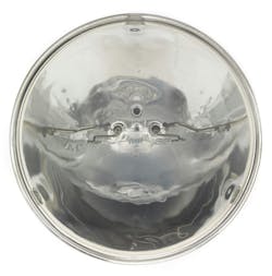 Halogen lamps consist of a tungsten filament sealed into a compact, transparent envelope filled with a mixture of an inert gas and a small amount of a halogen, such as iodine or bromine. Halogen lamps consist of a tungsten filament sealed into a compact, transparent envelope filled with a mixture of an inert gas and a small amount of a halogen, such as iodine or bromine.